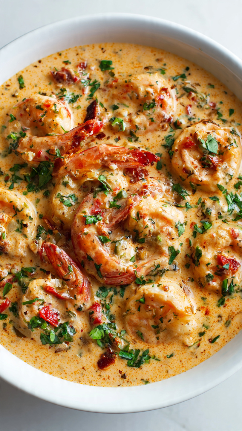 Creamy Tuscan Shrimp