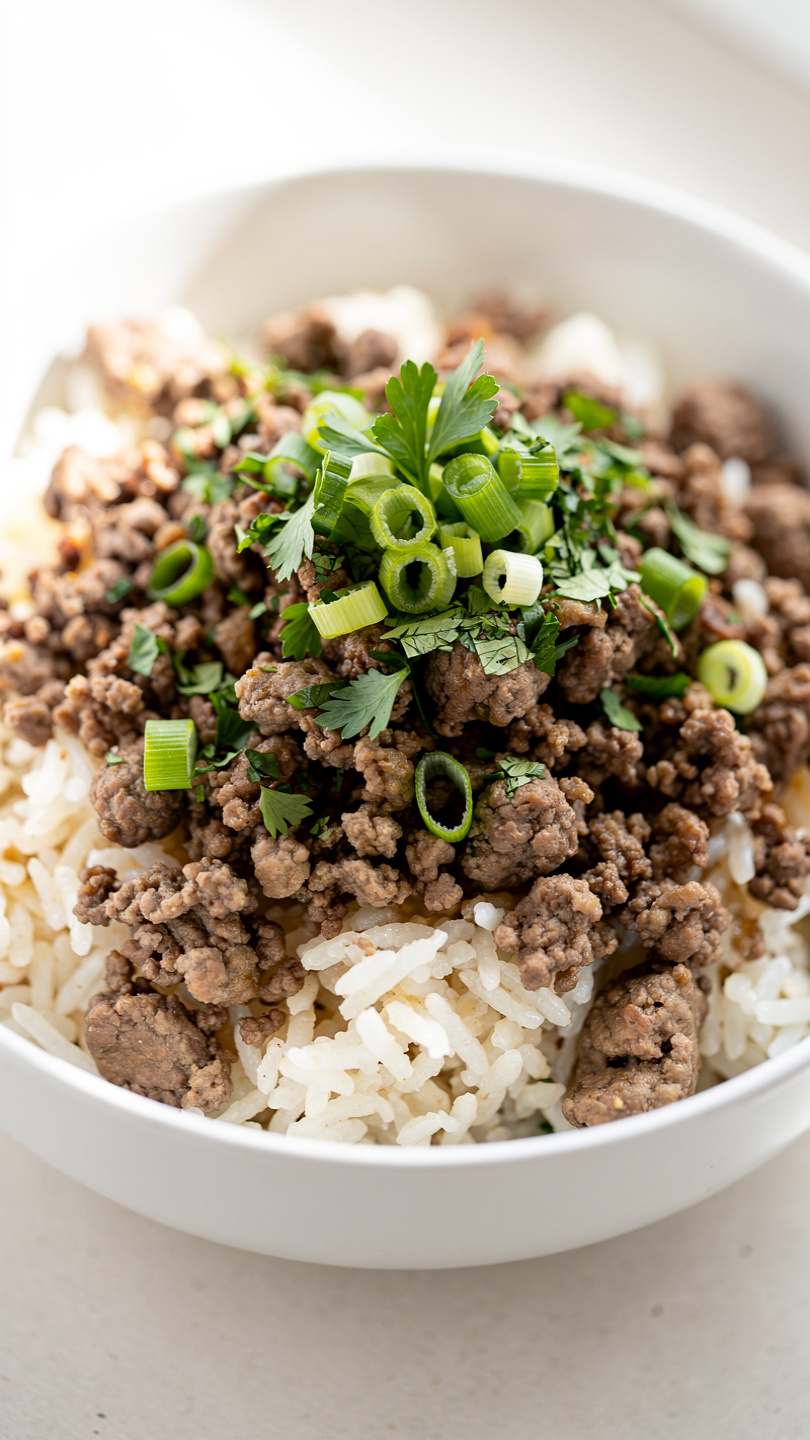 Cheesy Mexican Ground Beef and Rice Skillet