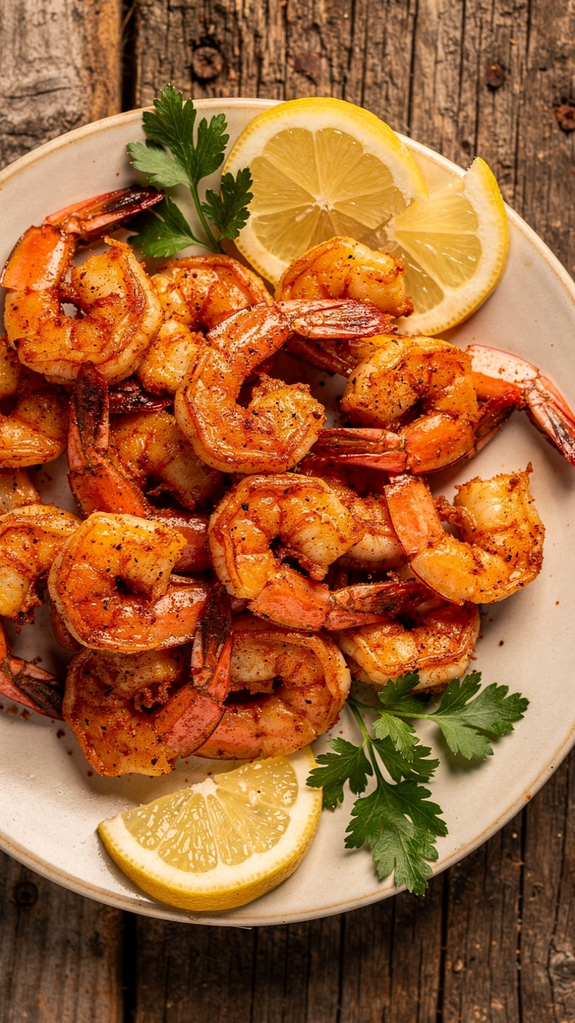 Old Bay Roasted Shrimp